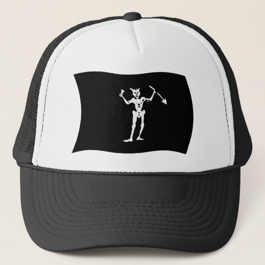 黒ひげ旗帽子 キャップ (正面)