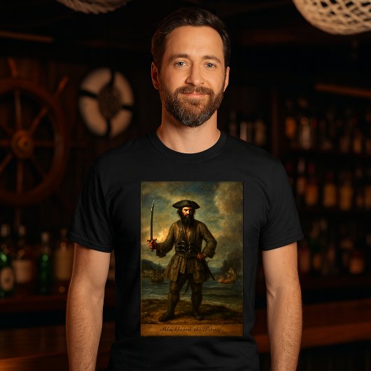 黒ひげ海賊 Tシャツ