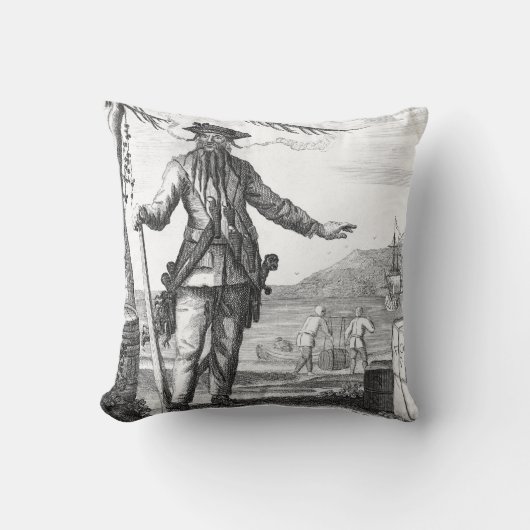 黒ひげ クッション (正面)