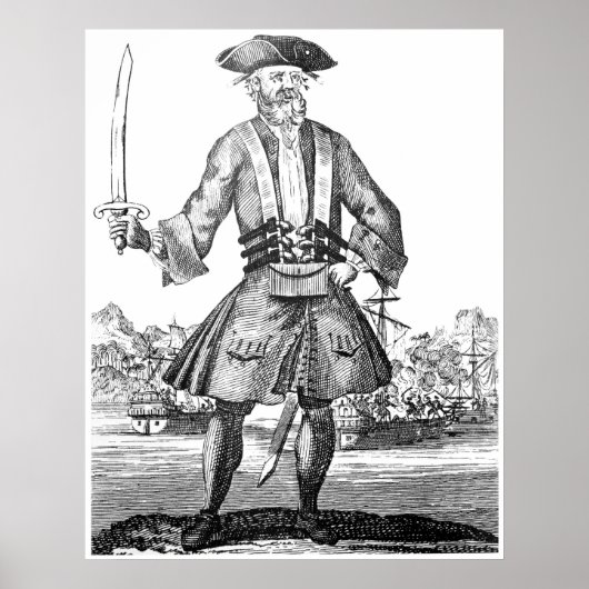 黒ひげ ポスター (正面)