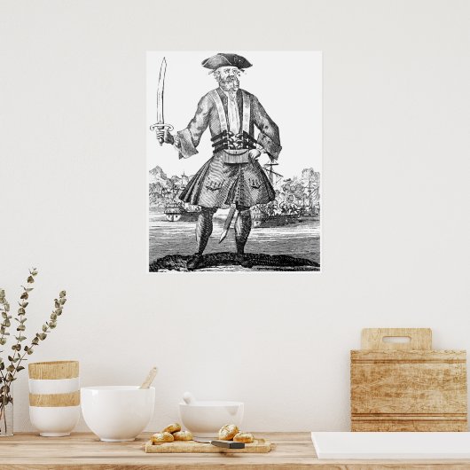 黒ひげ ポスター (キッチン)