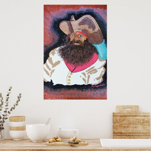 黒ひげ ポスター (キッチン)