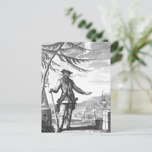 黒ひげ ポストカード (スタンド正面)