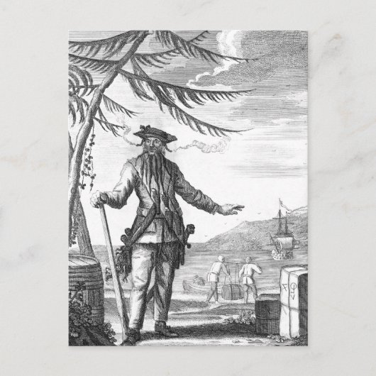 黒ひげ ポストカード (正面)