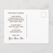 黒ふくらはぎ移動 案内ポストカード (裏面)