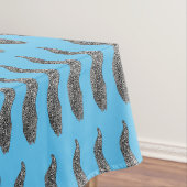 黒まだらウナギの漫画イラストレーション テーブルクロス (インサイチュ)