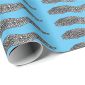 黒まだらウナギの漫画イラストレーション ラッピングペーパー (ロールコーナー)