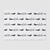 黒まつげ美しいサロンメイクアップ 薄葉紙 (正面)