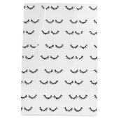 黒まつげ ミディアムペーパーバッグ (裏面)