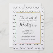 黒まつげ 招待状 (正面)