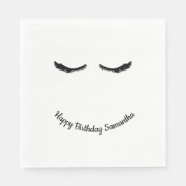 黒まつ毛グラム スタンダードランチョンナプキン