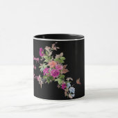 黒やる気を起こさせるマグカップ マグカップ (中央)