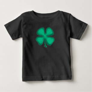 黒アイルランドベビーTシャツ ベビーTシャツ