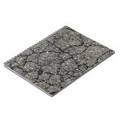 黒アスファルト通り舗装セメント ノートブック (左側)