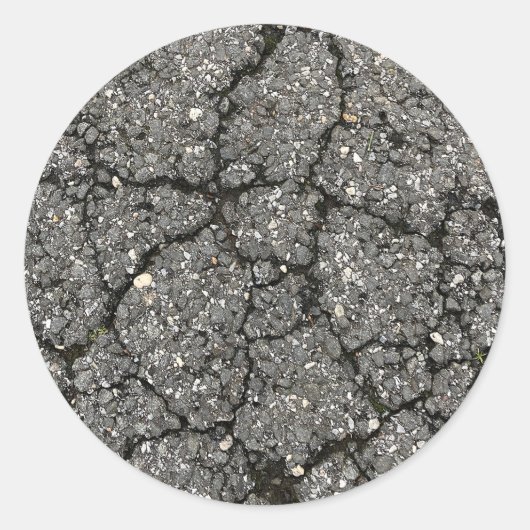 黒アスファルト通り舗装セメント ラウンドシール (正面)