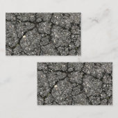 黒アスファルト通り舗装セメント 名刺 (正面/裏面)