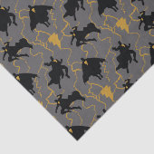 黒アダム稲妻シルエットパターン 薄葉紙 (詳細)