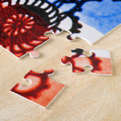 黒アトレースのようール ジグソーパズル (側面)