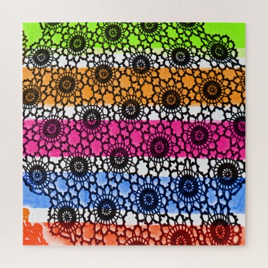 黒アトレースのようール ジグソーパズル (縦)