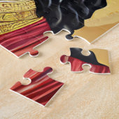 黒アフリカのイエスキリスト宗教美術 ジグソーパズル (側面)