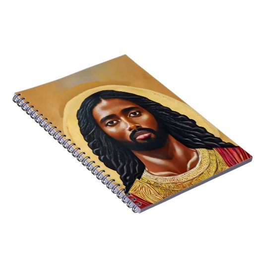 黒アフリカのイエスキリスト宗教美術 ノートブック (右側)