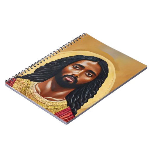 黒アフリカのイエスキリスト宗教美術 ノートブック (左側)