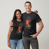 黒アフリカ系アメリカ人の黒檀賛美女王エンパート Tシャツ (ユニセックス)