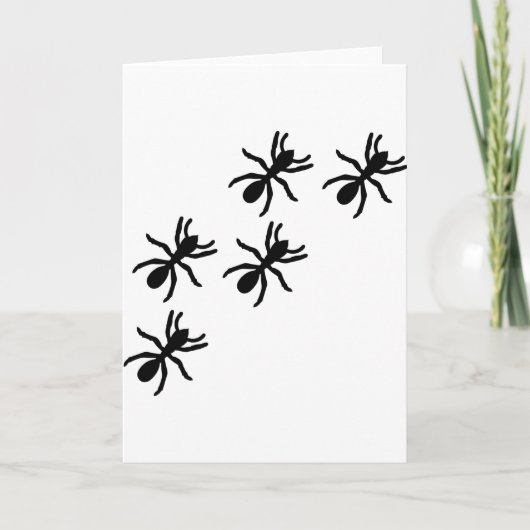 黒アリの跡 カード (正面)