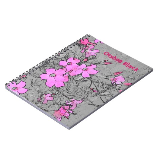 黒アリソンの孤児のノート ノートブック (左側)