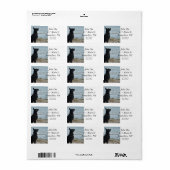 黒アルザチアン縦断 ラベル (フルシート)