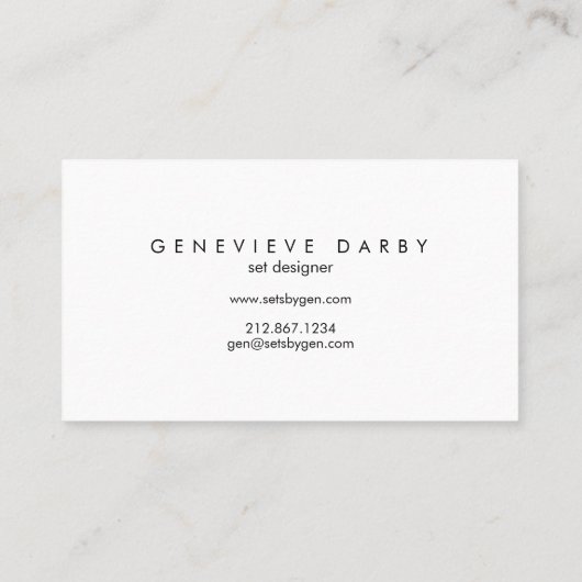 黒アート線ス絵を描トクリプト抽象芸術 名刺 (裏面)