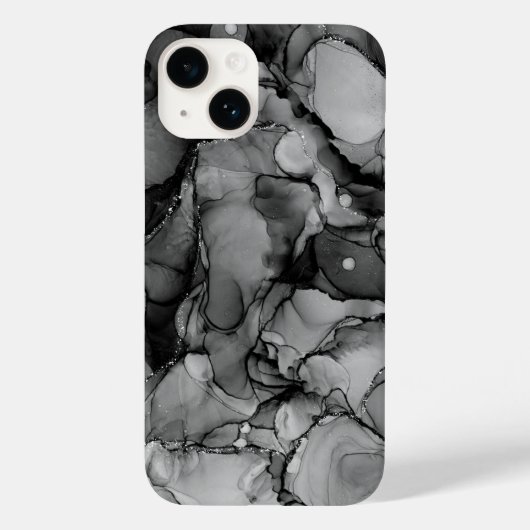 黒インク Case-Mate iPhoneケース (裏面)