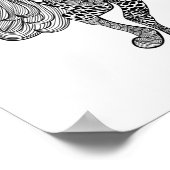 黒インスパイア馬2 ポスター (角)