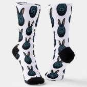 黒ウサギ ソックス (傾斜あり)