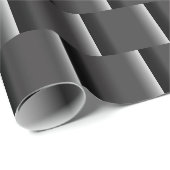 黒エレガントからグレーの大グラデーションきな抽象芸術 ラッピングペーパー (ロールコーナー)