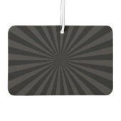 黒エレガントと炭が破カスタマイズ壊 カーエアーフレッシュナー (裏面)