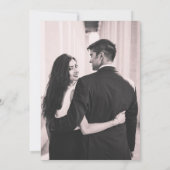 黒エレガントと白のクレスト セーブザデート (裏面)