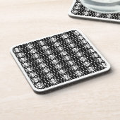 黒エレガントと白 コースター (左側)