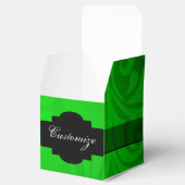 黒エレガントと緑のキューブの優先ボックス フェイバーボックス (オープン)