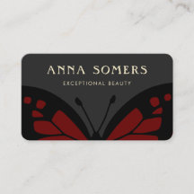 黒エレガントと赤蝶