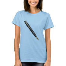 黒エレガントと金ゴールドの万年筆