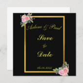 黒エレガントと金ゴールドカード (正面/裏面)