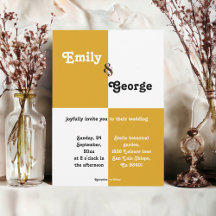 黒エレガントと金ゴールドシックモダンスタイリッシュ結婚ズ