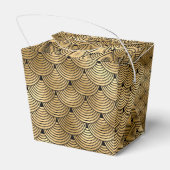 黒エレガントと金ゴールドシーシェルありがはかりで測とう フェイバーボックス (裏面サイド)