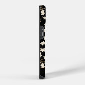 黒エレガントと金ゴールドホリー iPhoneケース (右側面)