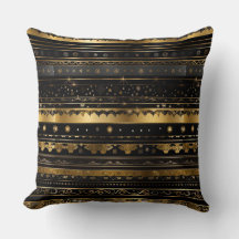 黒エレガントと金ゴールド水平ストライプの