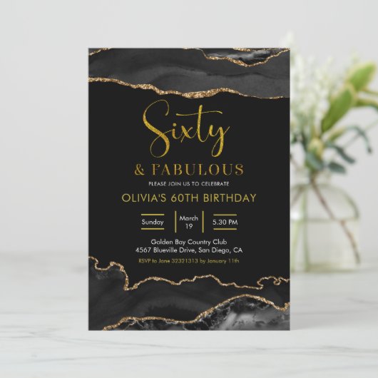 黒エレガントと金ゴールド60と素晴らしい 招待状 (スタンド正面)