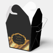 黒エレガントと金ゴールド フェイバーボックス (オープン)