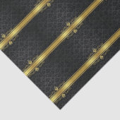 黒エレガントと金ゴールド 薄葉紙 (詳細)