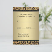 黒エレガントと金ゴールドLeopard RSVP (スタンド正面)